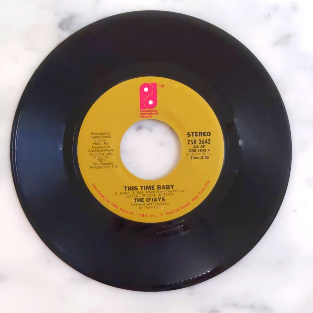 Vintage 1978 The O'Jays: This Time Baby and Use Ta be My Girl.